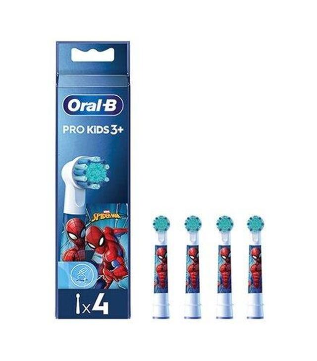 Oral-B Kids Końcówki do szczoteczek elektrycznych, 4 sztuki