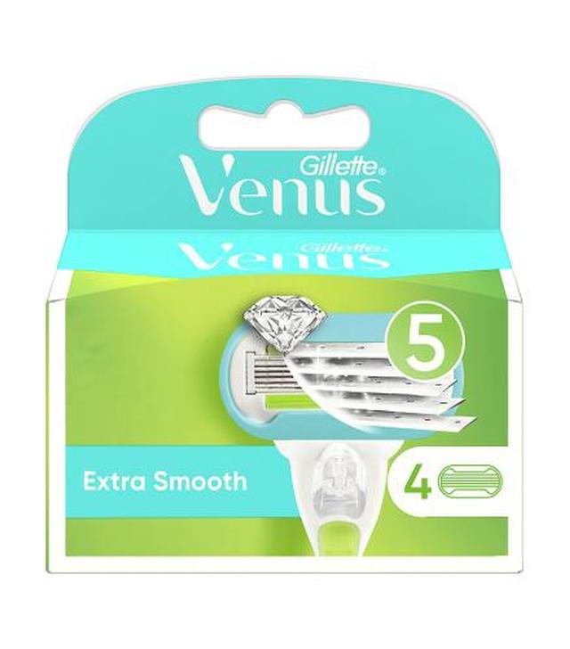 Gillette Venus Extra Smooth Wkład do maszynki do golenia, 4 sztuki