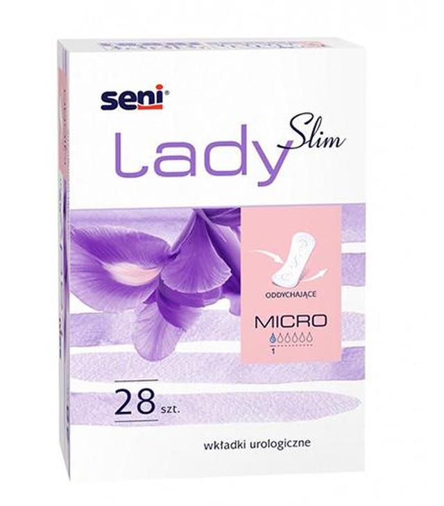 Seni Lady Slim Wkładki urologiczne micro, 28 sztuk