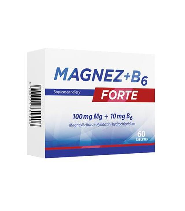 Magnez + B6 Forte, 60 tabletek