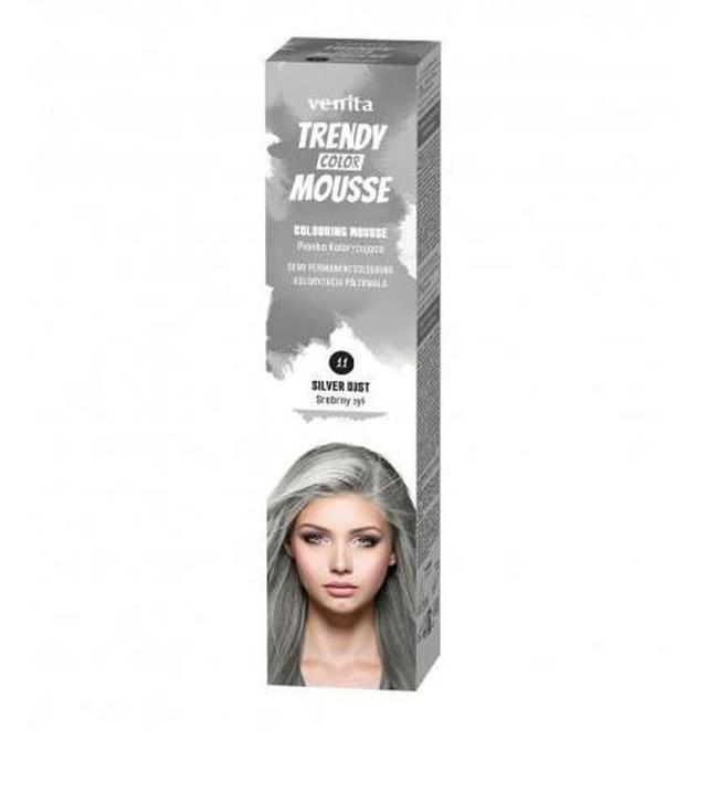 Venita Trendy color pianka koloryzująca 11 srebrny pył 75 ml