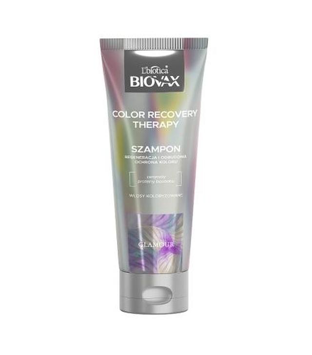 Biovax Recovery Color Therapy Intensywnie regenerujący szampon ochronny włosy koloryzowane, 200 ml