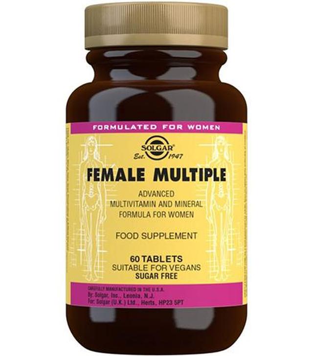 SOLGAR FEMALE MULTIPLE, 60 tabletek