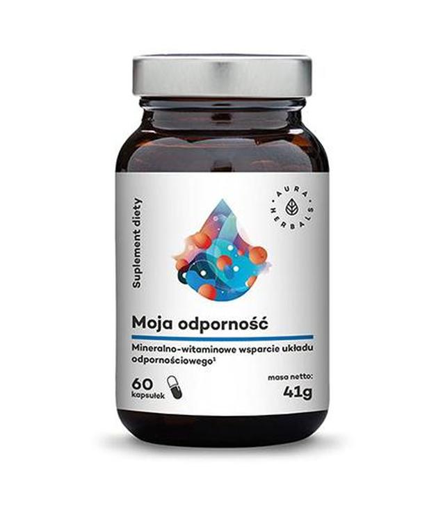Aura Herbals Moja odporność Mineralno - witaminowe wsparcie układu odpornościowego - 60 kaps. - cena, opinie, działanie