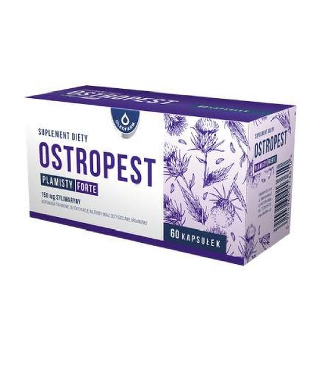 Oleofarm Ostropest Plamisty Forte, 60 kapsułek