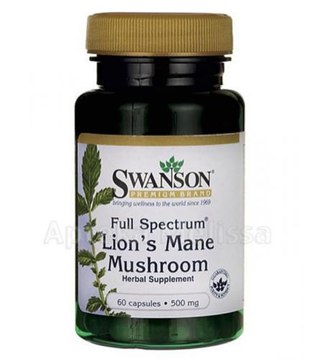 SWANSON Full Spectrum Lion's Mane Muschroom - 60 kaps.