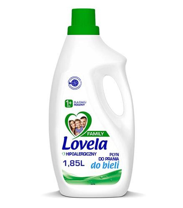 Lovela Family Hipoalergiczny płyn do prania do bieli, 1,85 l, cena, opinie, wskazania