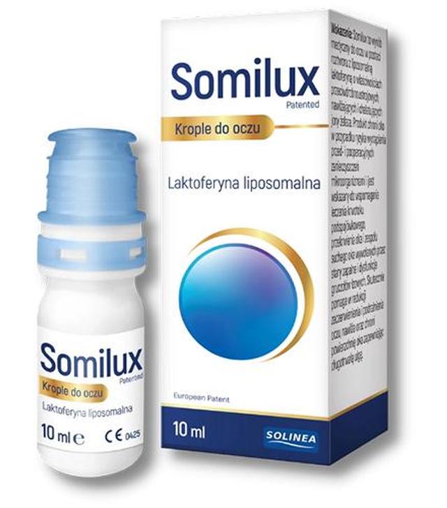 Solinea Somilux Krople do oczu, 10 ml, cena, opinie, skład