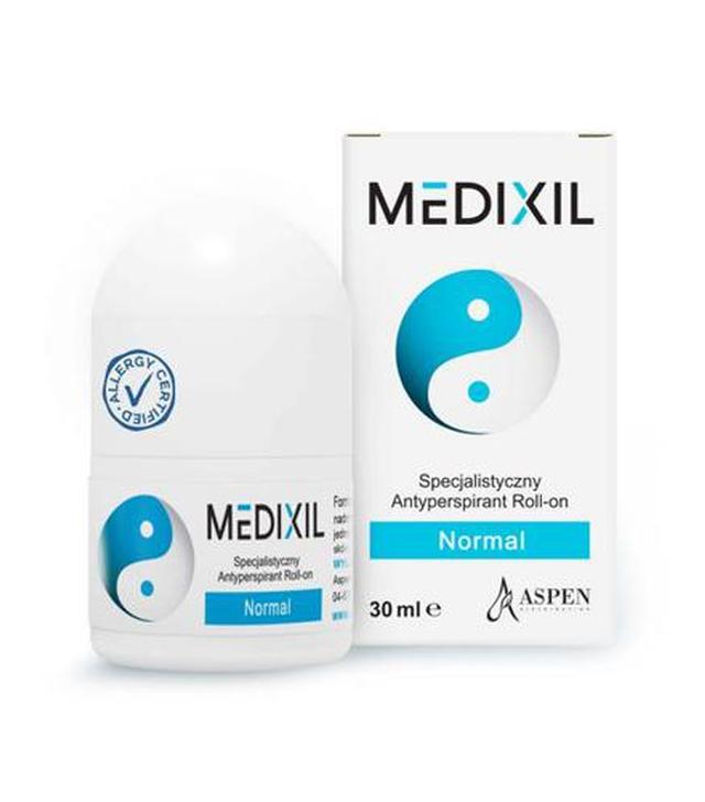 Medixil Normal Antyperspirant Roll-on, 30 ml cena, opinie, właściwości