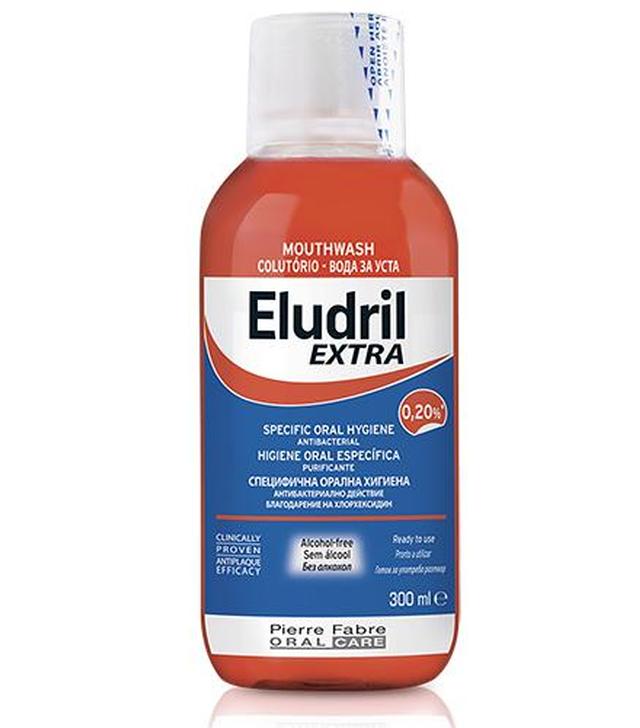 Eludril Extra Płyn do płukania jamy ustnej - 300 ml - cena, opinie, właściwości