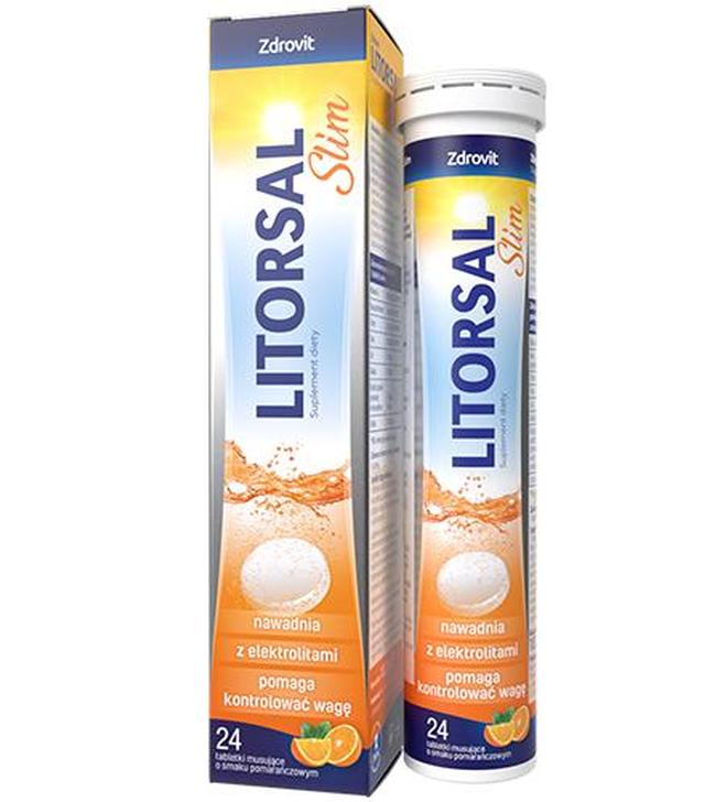Zdrovit Litorsal Slim, 24 tabletki musujące
