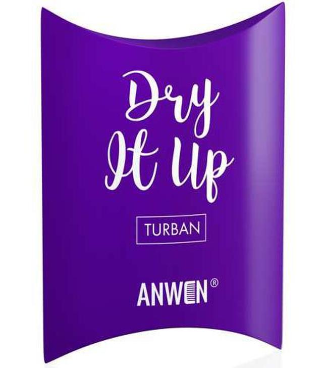 Anwen Dry It Up Turban Fioletowy - 1 szt. - cena, opinie, stosowanie