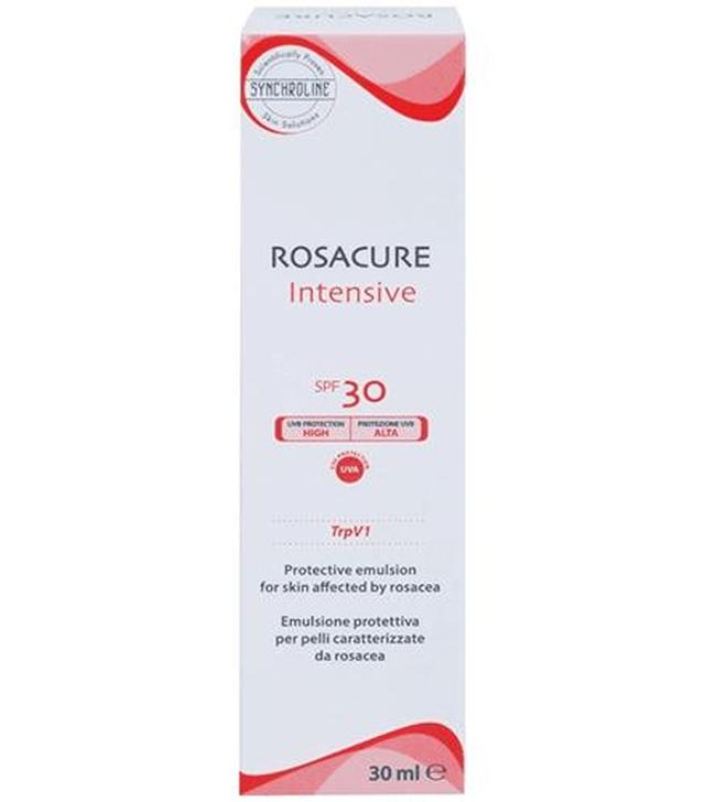 SYNCHROLINE ROSACURE INTENSIVE Emulsja na dzień z filtrem ochonnym SPF30 - 30 ml