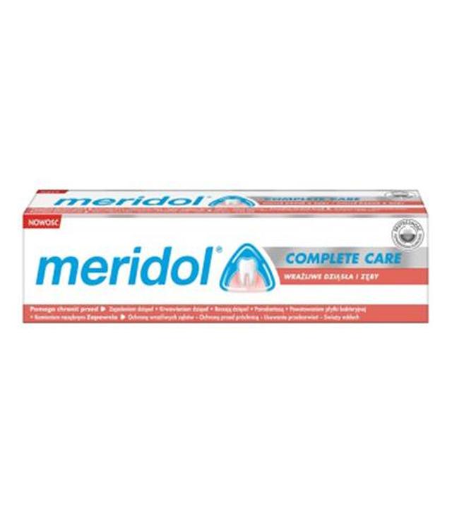 Meridol Complete Care Pasta na wrażliwe dziąsła i zęby, 75 ml
