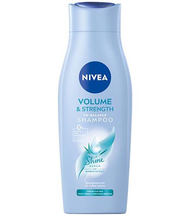 Nivea Volume & Strenght Szampon pielęgnujący do włosów cienkich, 400 ml