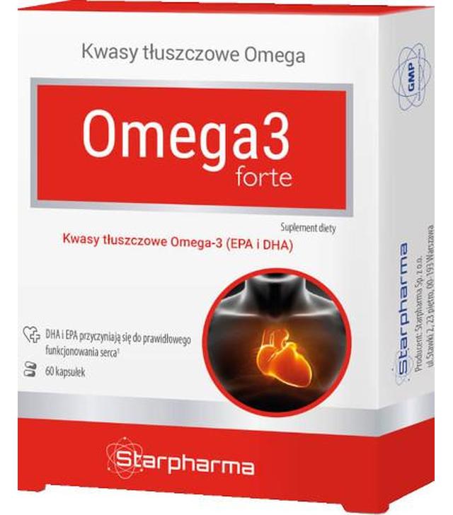 Starpharma Omega 3 Forte 60 kapsułek