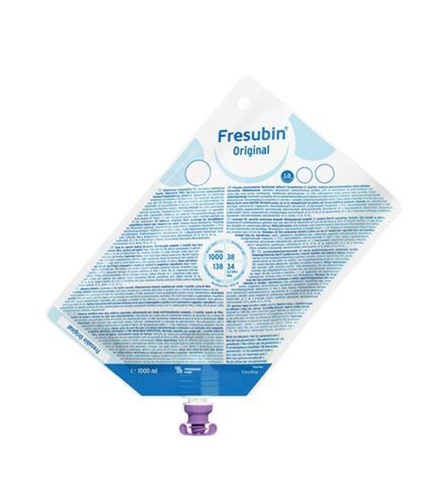 FRESUBIN Original - 1000 ml Dla zagrożonych niedożywieniem lub niedożywionych.