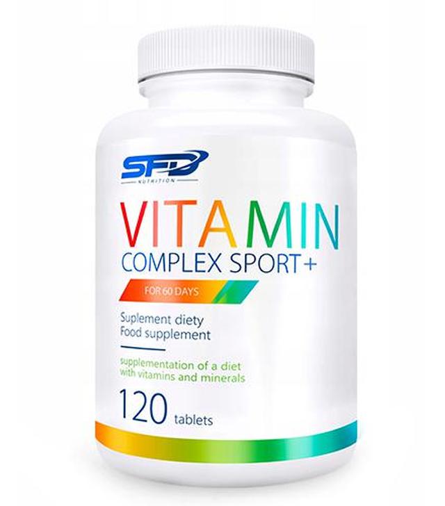 SFD Vitamin Complex Sport +, 120 tabl. cena, opinie, skład