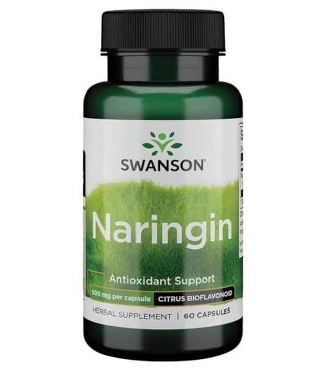 Swanson Naringina (bioflawonoid cytrusowy) - 60 kaps. - cena, opinie, własciwości