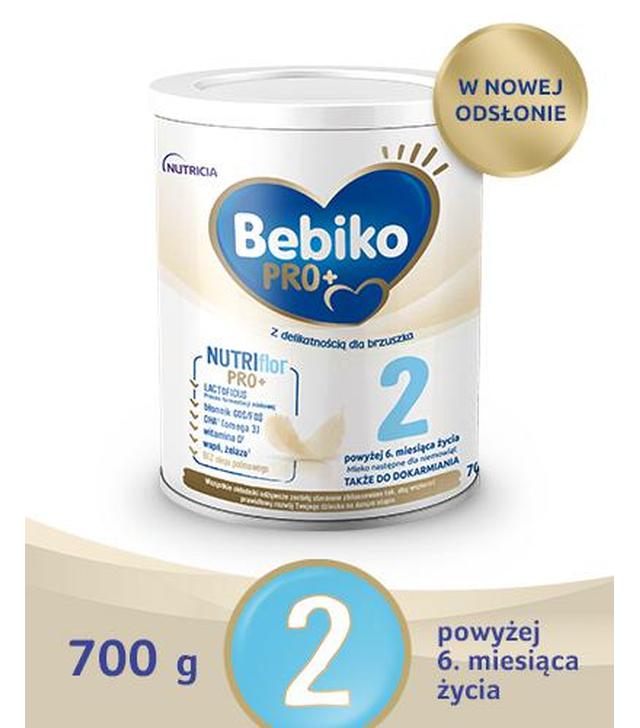 Bebiko Pro+ 2 Mleko następne dla niemowląt powyżej 6 miesiąca życia, 700 g