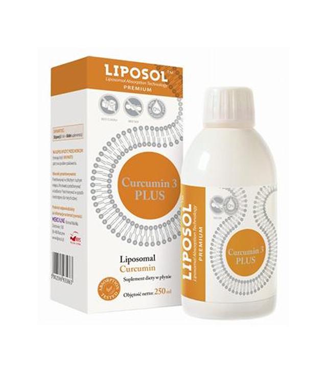 Liposol Curcumin 3 PLUS Liposomalna kurkumina 170 mg, 250 ml