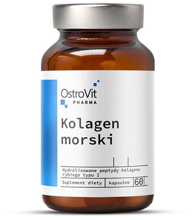 OstroVit Pharma Kolagen morski - 60 kaps. - cena, opinie, stosowanie