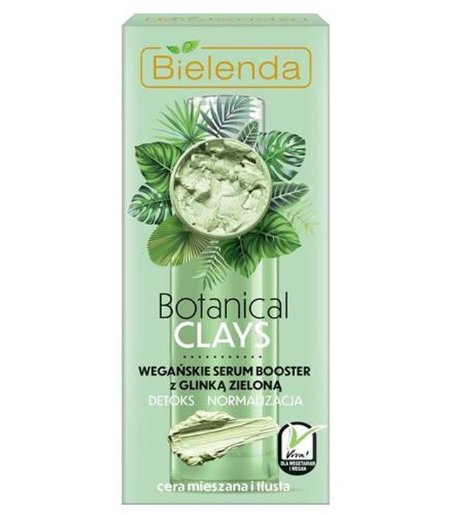 Bielenda Botanical Clays Wegańskie serum booster z glinką zieloną - 30 ml - cena, opinie, właściwości