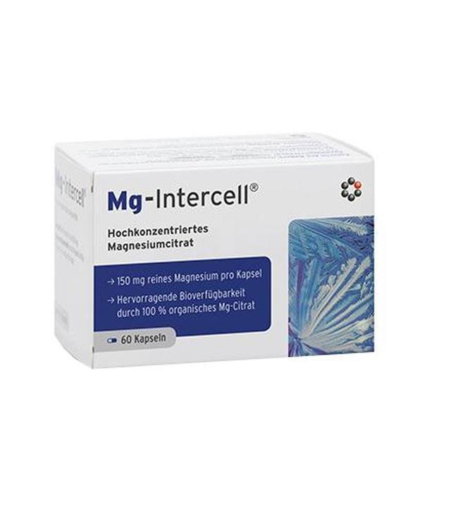 Mitopharma Mg - Intercell Cytrynian magnezu, 60 kaps., cena, opinie, wskazania