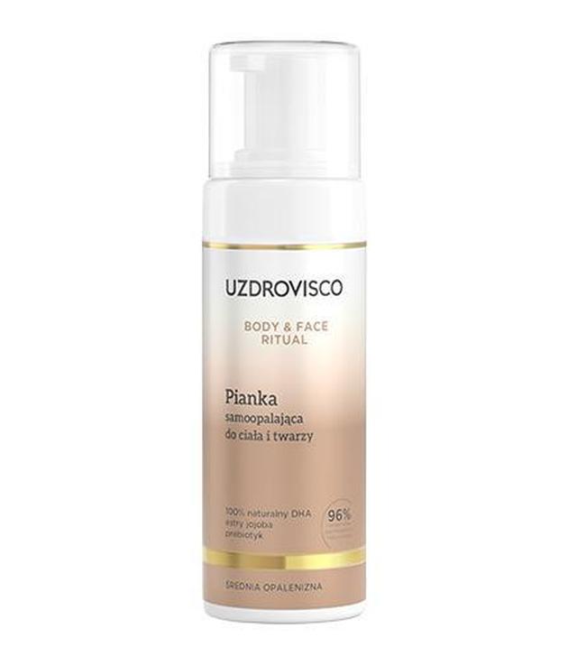 Uzdrovisco Body&Face Ritual Pianka samoopalająca do ciała i twarzy, 150 ml