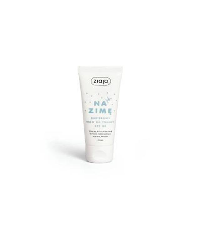 Ziaja barierowy krem do twarzy na zimę SPF 30, 50 ml
