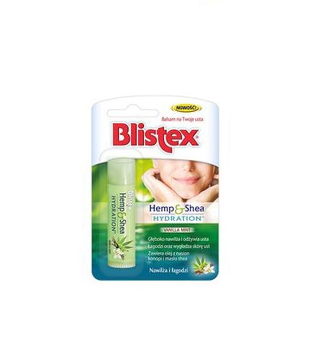 Blistex Balsam do ust Hemp & Shea Hydration 4,25 g - 1 szt. - cena, opinie, właściwości