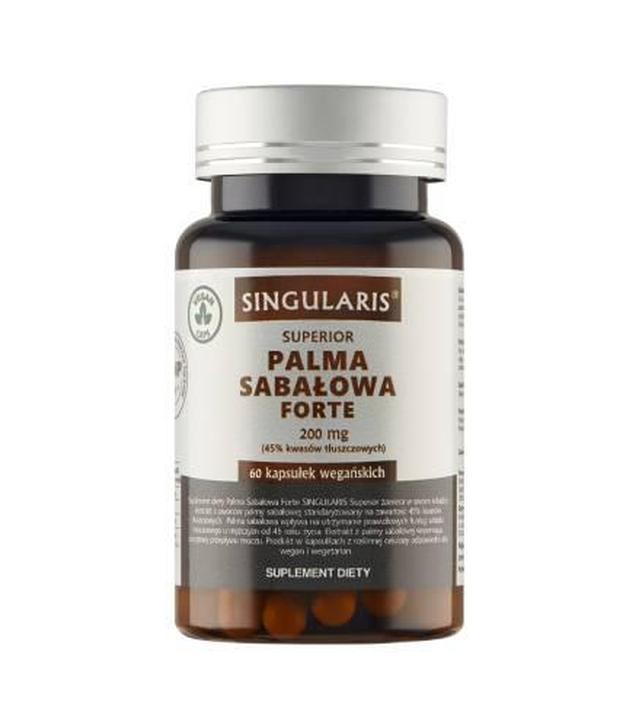 Singularis Superior, Palma Sabałowa Forte, 200 mg, kapsułki, 60 sztuk