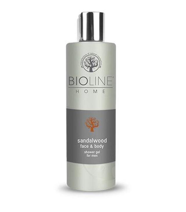 BIOLINE HOME Żel pod prysznic dla mężczyzn sandalwood - 250 ml - ważny do 2025-09-30