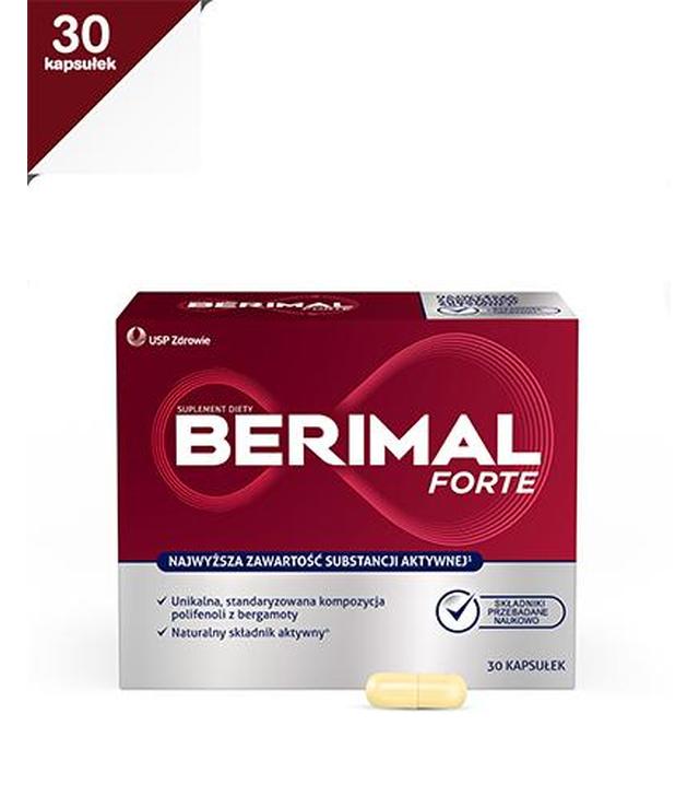 BERIMAL FORTE, 30 kapsułek - ważny do 2025-07-31
