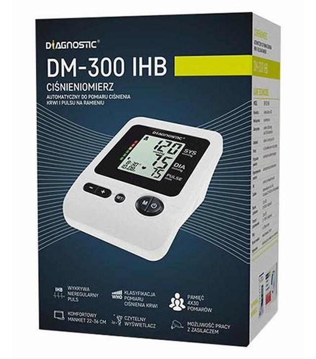 Diagnostic DM-300 IHB Ciśnieniomierz automatyczny naramienny z zasilaczem - 1 szt. - cena, opinie, specyfikacja
