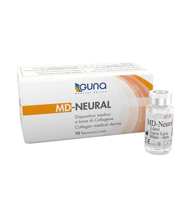 Md-Neutral Wyrób medyczny na bazie kolagenu - 10 fiolek x 2 ml - cena, opinie, właściwości