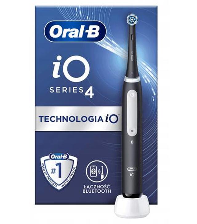 Oral-B iO Series 4 Black Szczoteczka Elektryczna, 1 sztuka