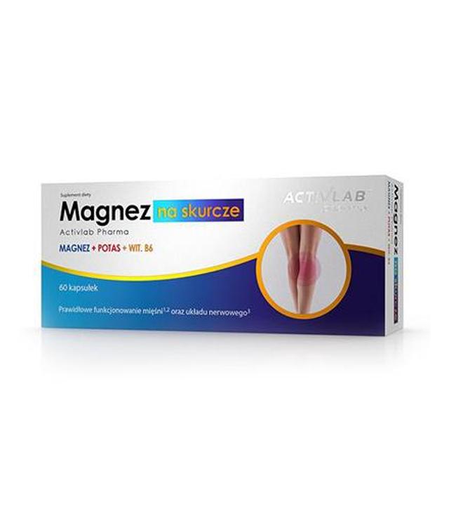 Activlab Pharma Magnez na skurcze - 60 kaps. - cena, opinie, dawkowanie - ważny do 2025-03-21