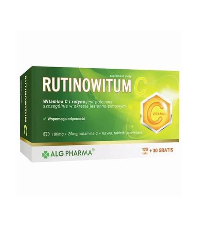 Alg Pharma Rutinowitum C - 150 tabl. Na odporność- cena, opinie, stosowanie