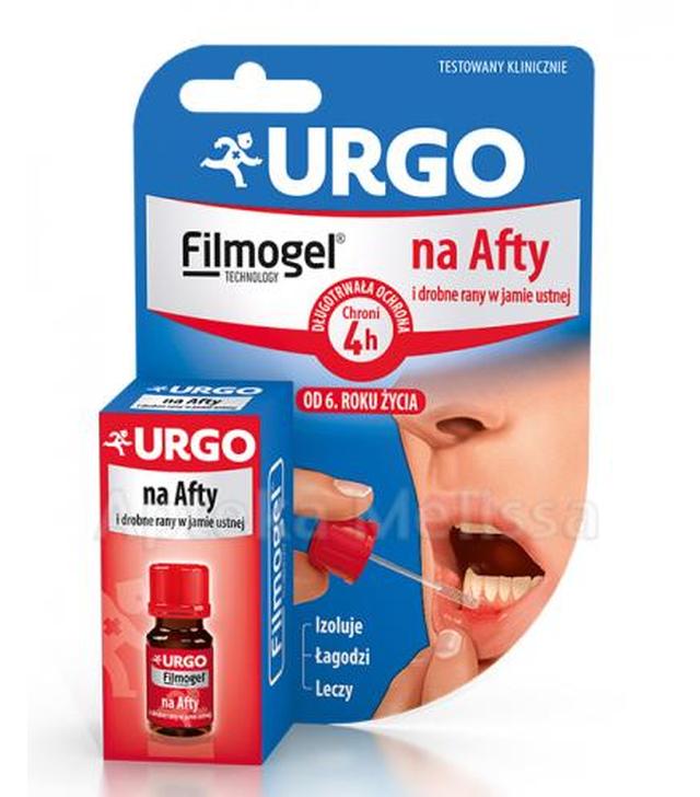 URGO Afty i drobne rany w jamie ustnej, 6 ml