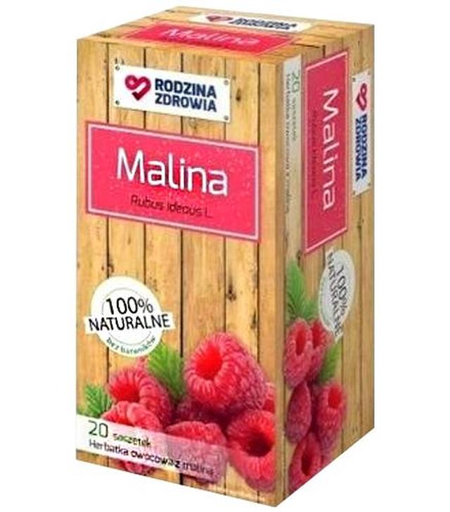 RODZINA ZDROWIA Herbatka owocowa Malina - 20 sasz.