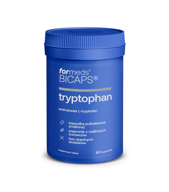 Bicaps Tryptophan, kapsułki, 60 sztuk