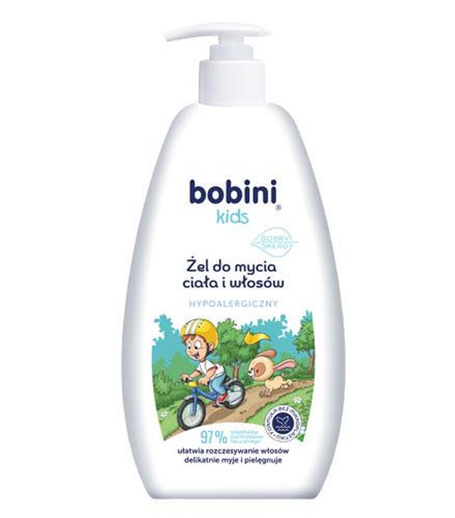 Bobini Kids Żel do mycia ciała i włosów, 500 ml