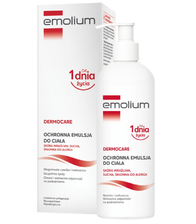 Emolium Dermocare, emulsja do ciała, 400 ml