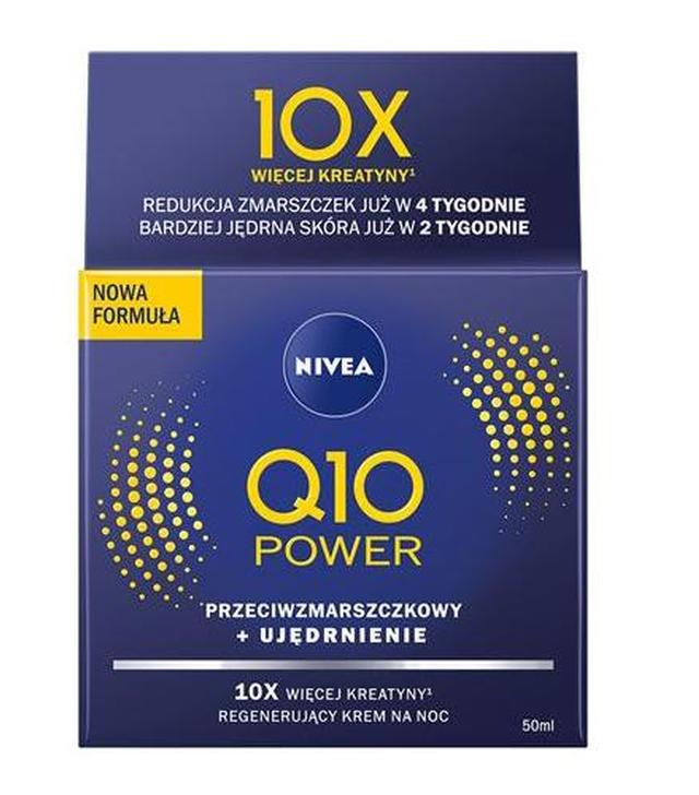 NIVEA Q10 POWER Regenerujący krem na noc, 50 ml