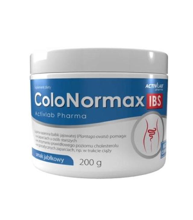 Activlab Pharma ColoNormax IBS, smak jabłkowy, 200 g