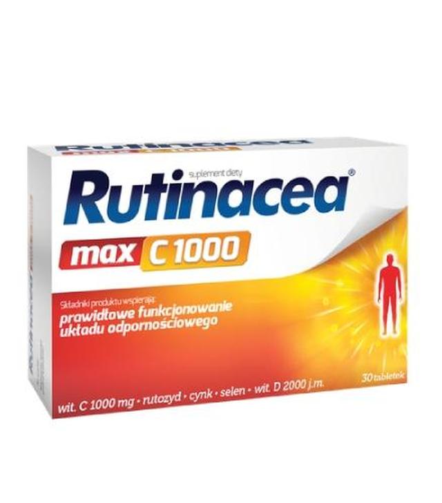 Rutinacea Max C1000, 30 tabletek