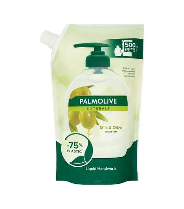 Palmolive Naturals Milk & Olive Mydło w płynie do rąk, zapas, 500 ml