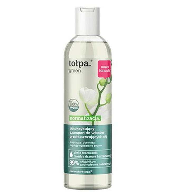 Tołpa Green Detoksykujący szampon do włosów przetłuszczających się - 300 ml - cena, opinie, właściwości