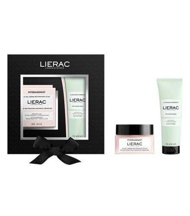 Lierac Zestaw Xmass Set Hydragenist Krem-żel nawilżająco-rozświetlający 50 ml + Maska peelingująca 75 ml